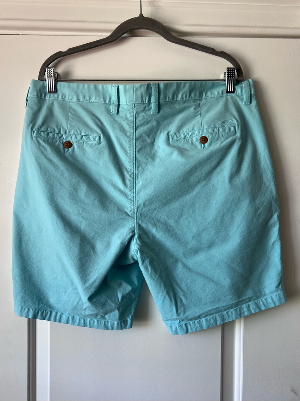 Johnnie O Santiago Shorts in Baja Blue Cotton Modal Blend